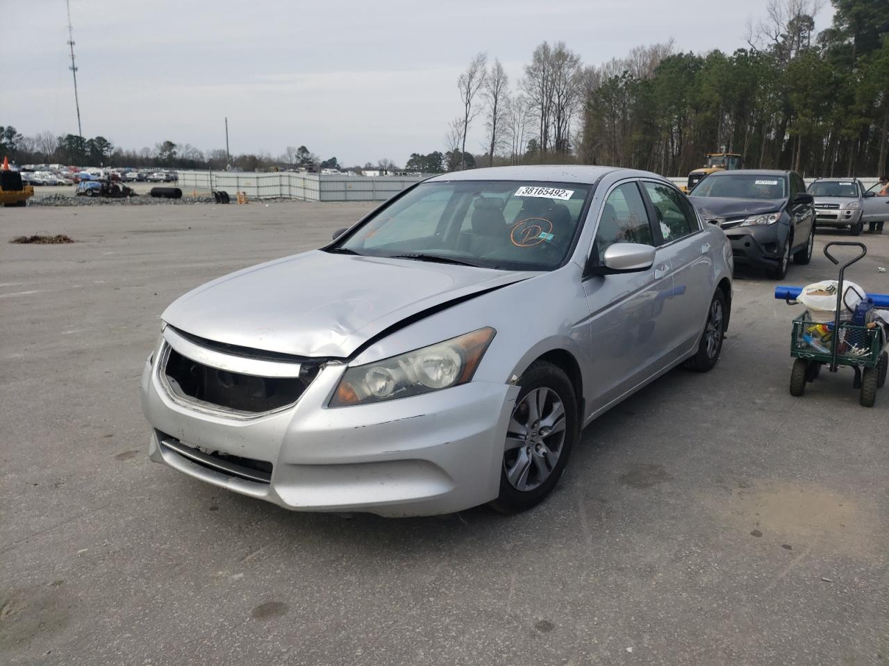 Photo 2 from auction – 2011 HONDA ACCORD SE with VIN 1HGCP2F65BA070723