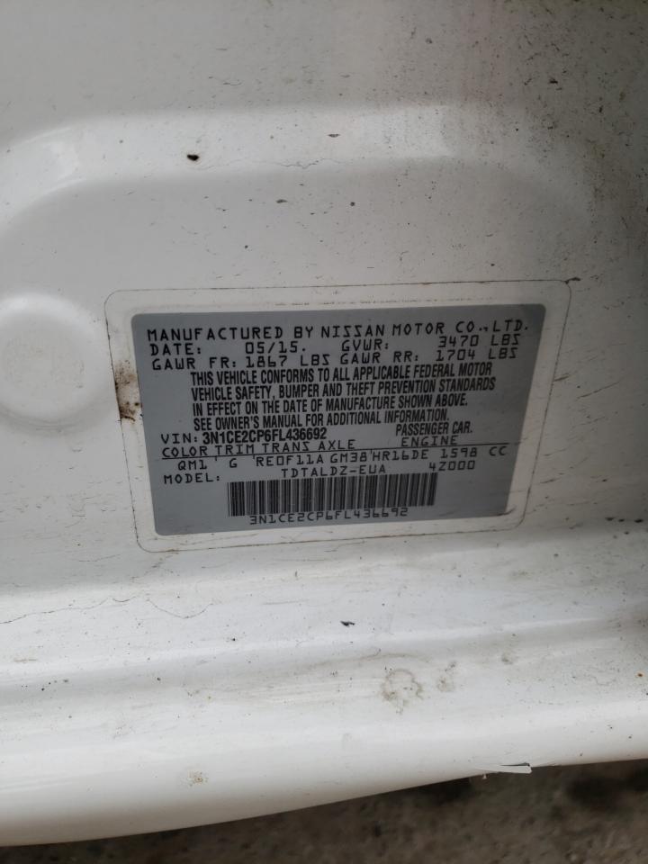 Photo 10 from auction – 2015 NISSAN VERSA NOTE with VIN 3N1CE2CP6FL436692