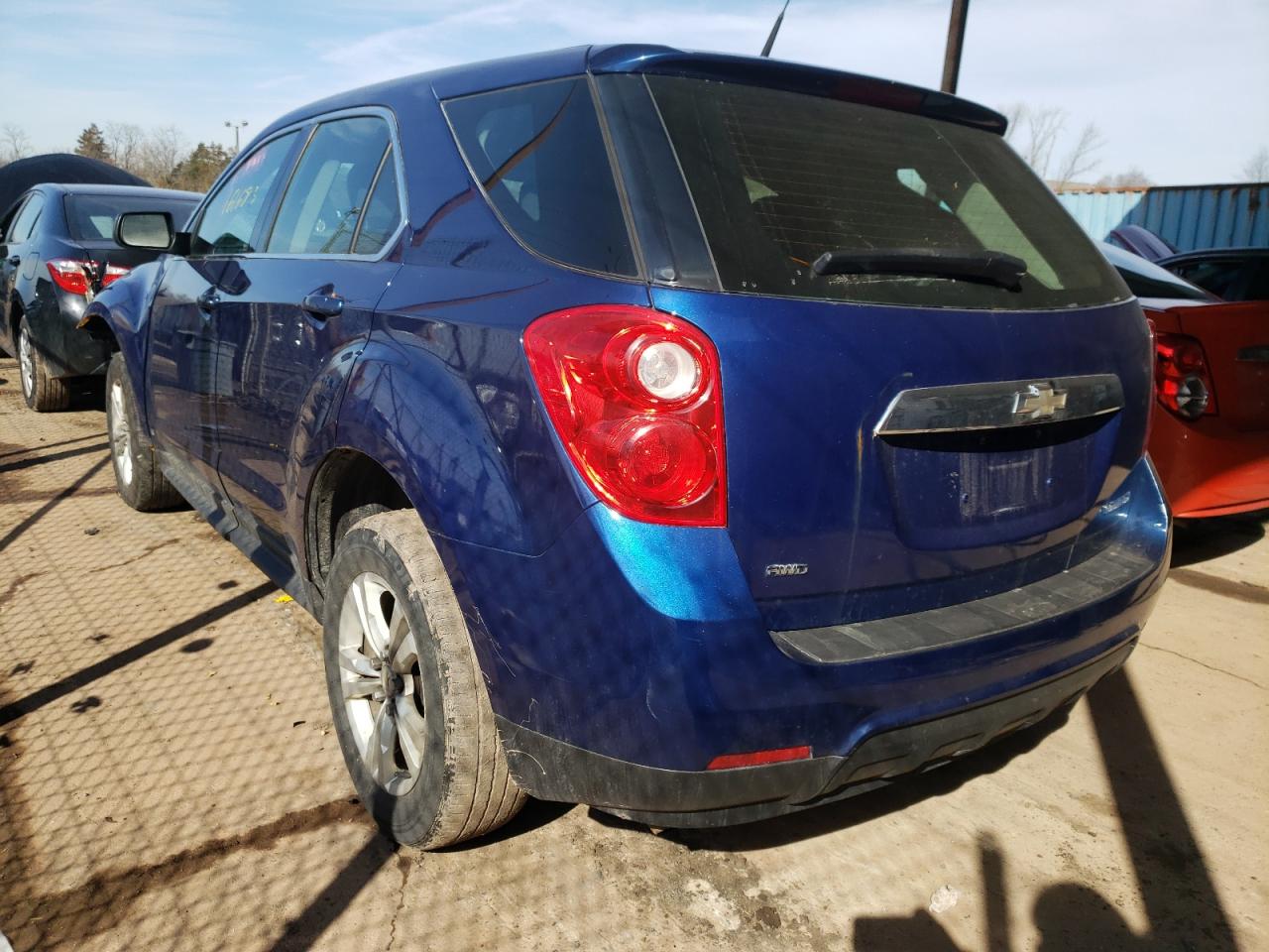 Photo 3 from auction – 2010 CHEVROLET EQUINOX LS with VIN 2CNFLCEW4A6212341
