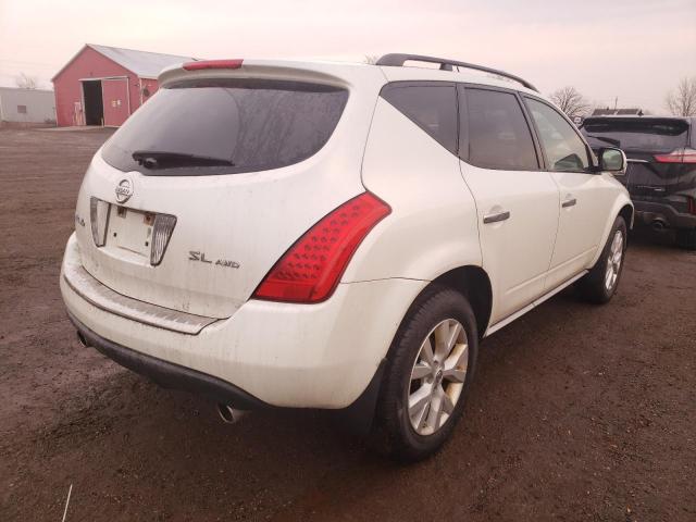 Photo 4 from auction – 2007 NISSAN MURANO SL with VIN JN8AZ08W97W656552