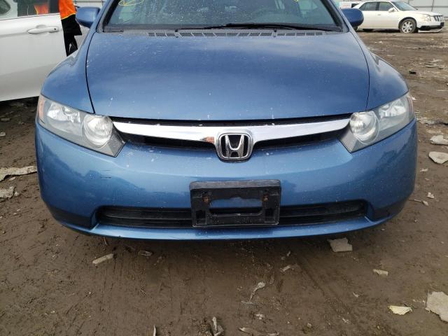 Photo 9 from auction – 2007 HONDA CIVIC EX with VIN 1HGFA16877L041326