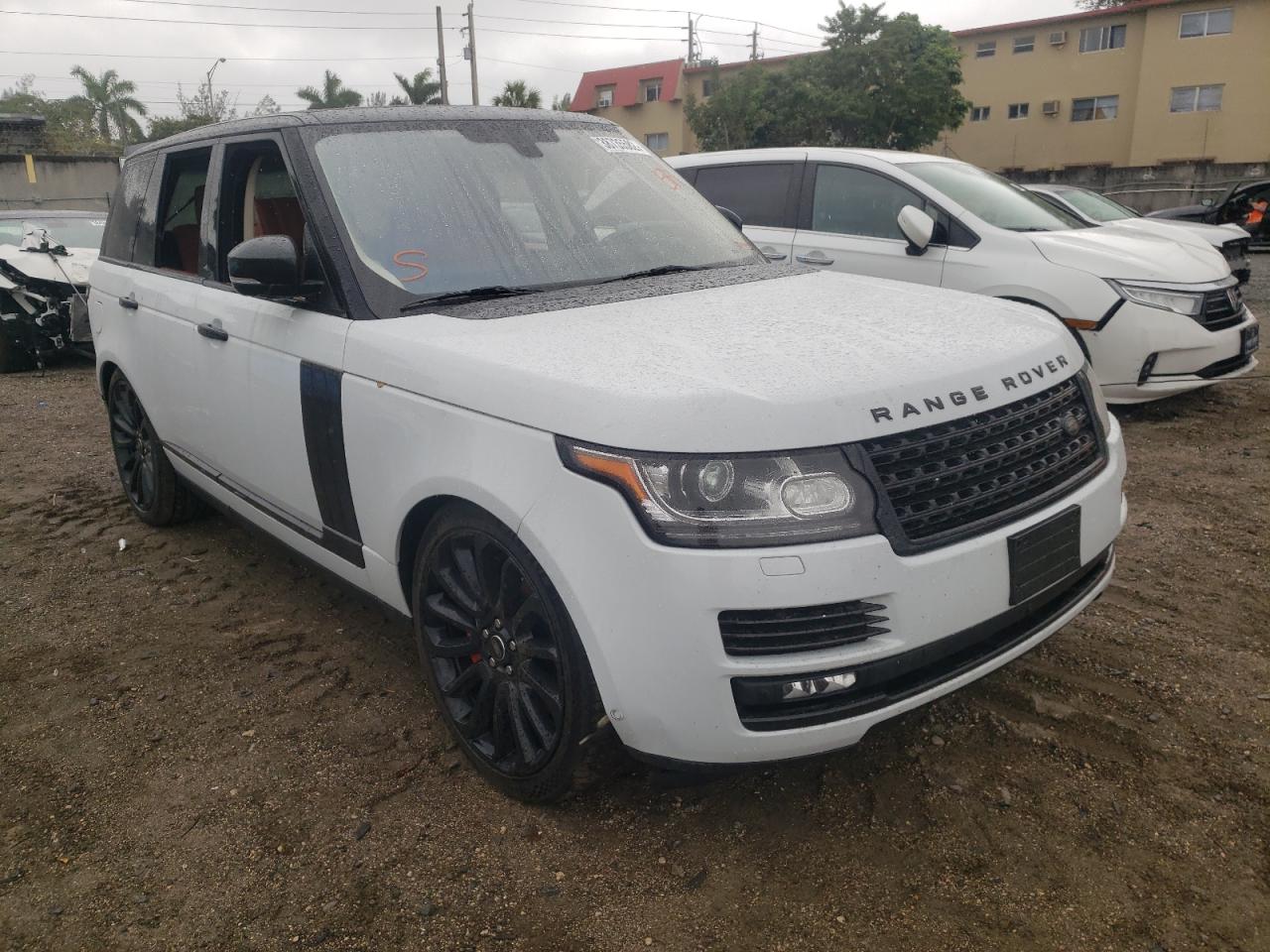 LAND ROVER RANGE ROVE 2016 with VIN SALGV2EF4GA287686 - Photo from auction