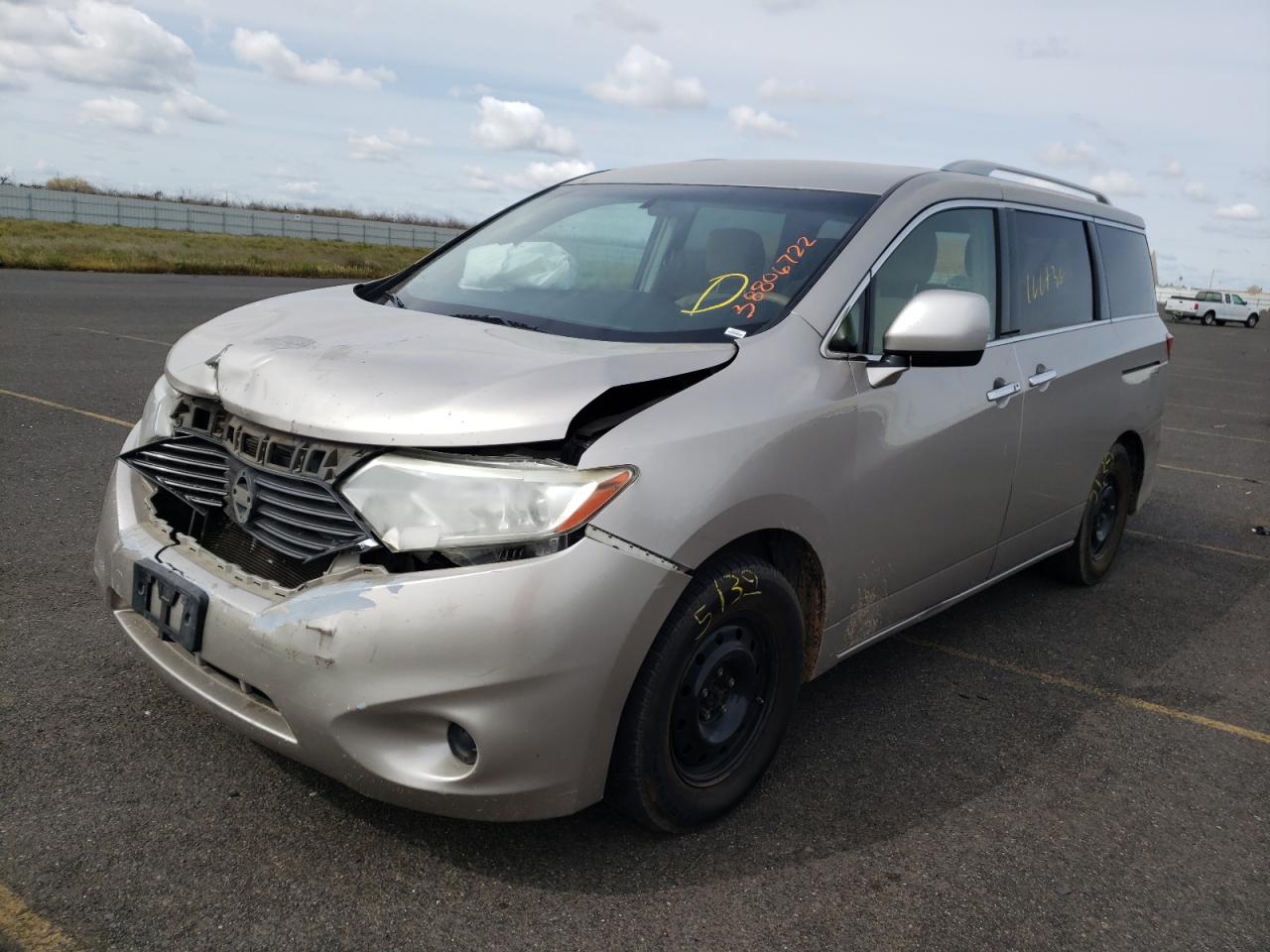 Photo 2 from auction – 2012 NISSAN QUEST S with VIN JN8AE2KPXC9037296