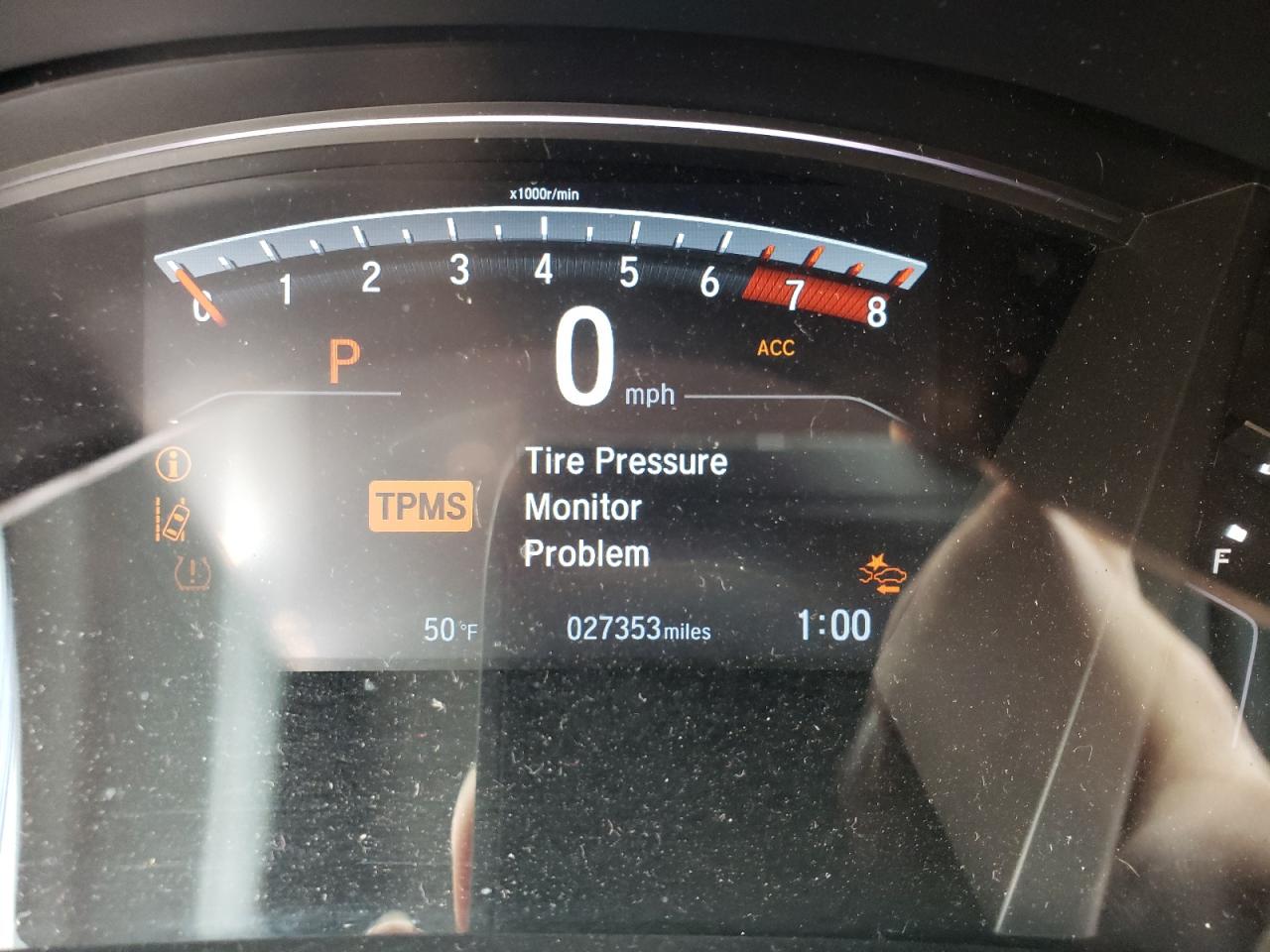 Photo 8 from auction – 2019 HONDA CR-V EX with VIN 2HKRW2H50KH610309