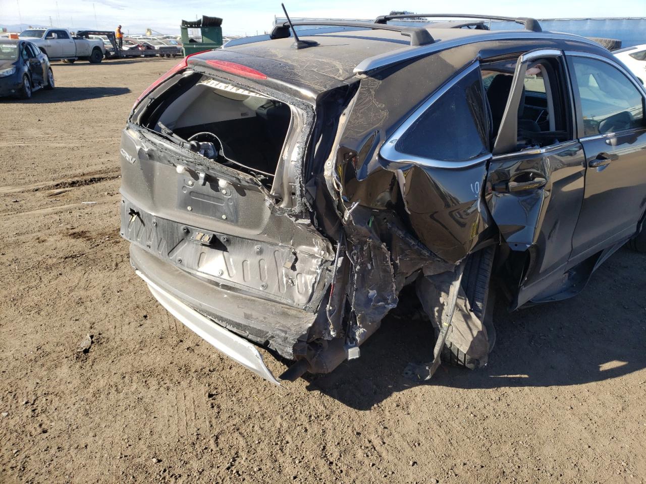 Photo 9 from auction – 2015 HONDA CR-V EXL with VIN 2HKRM4H71FH667675