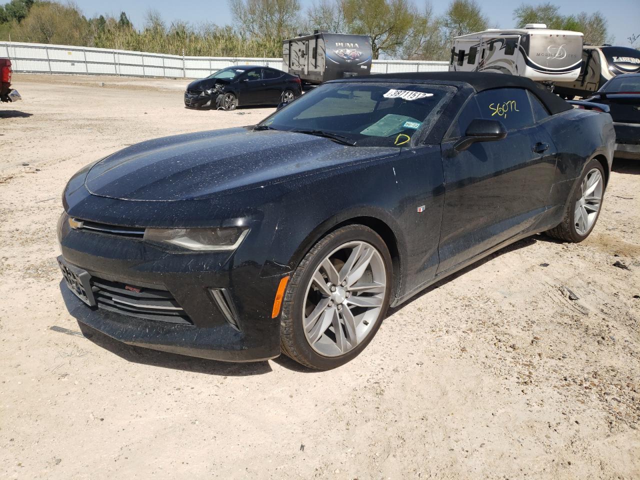 Photo 2 from auction – 2018 CHEVROLET CAMARO LT with VIN 1G1FB3DSXJ0122215
