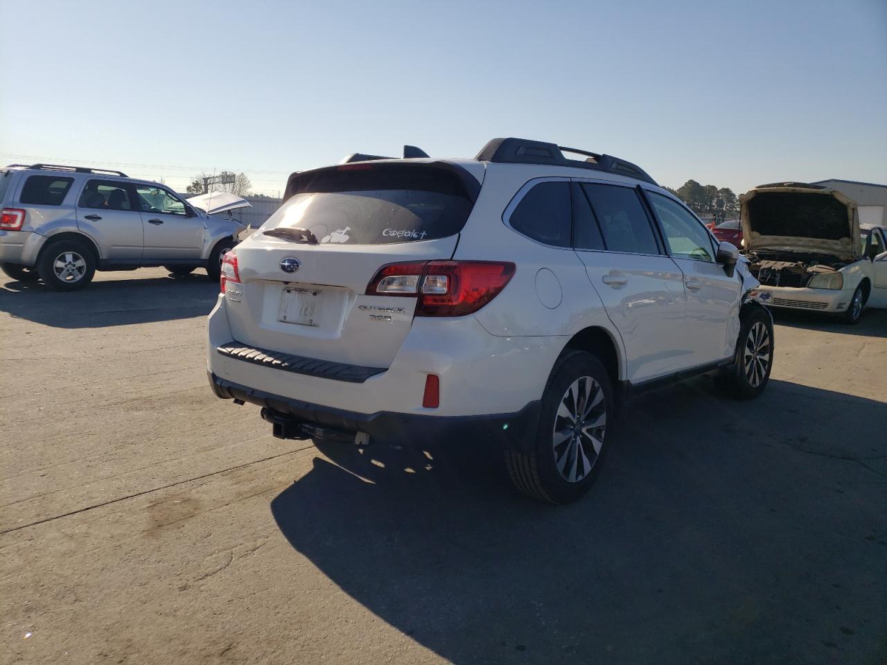 Photo 4 from auction – 2017 SUBARU OUTBACK 3. with VIN 4S4BSENC1H3314460