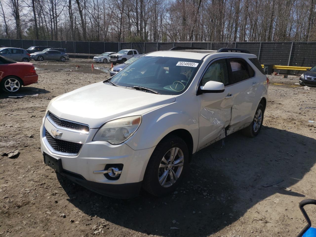 Photo 2 from auction – 2012 CHEVROLET EQUINOX LT with VIN 2GNALPEKXC1287247