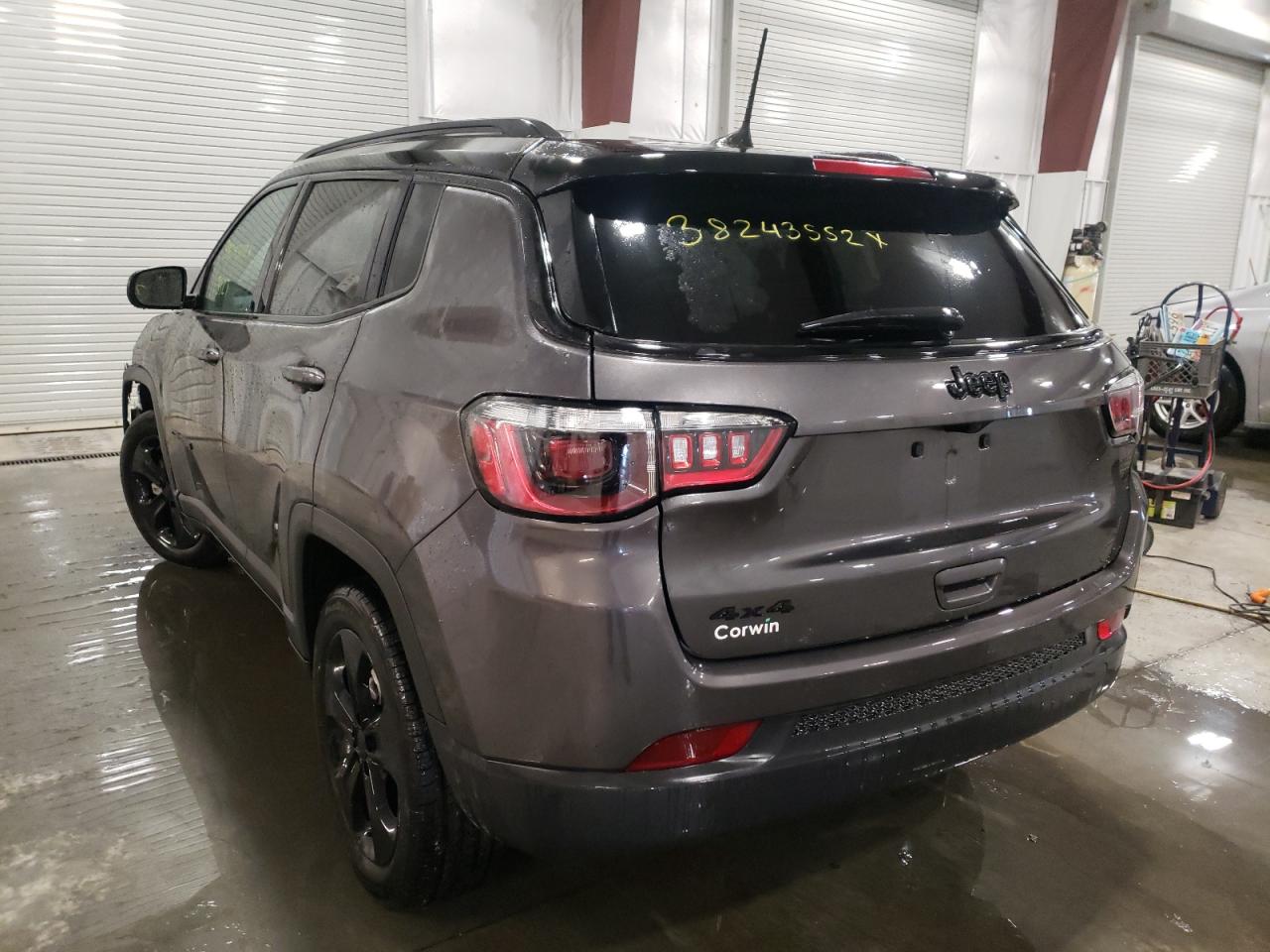 Photo 3 from auction – 2021 JEEP COMPASS LA with VIN 3C4NJDBB9MT539525