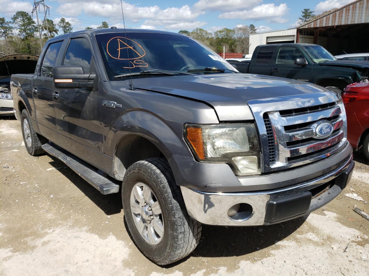 FORD F150 SUPER 2009 with VIN 1FTRW12829FA87344 - Photo from auction