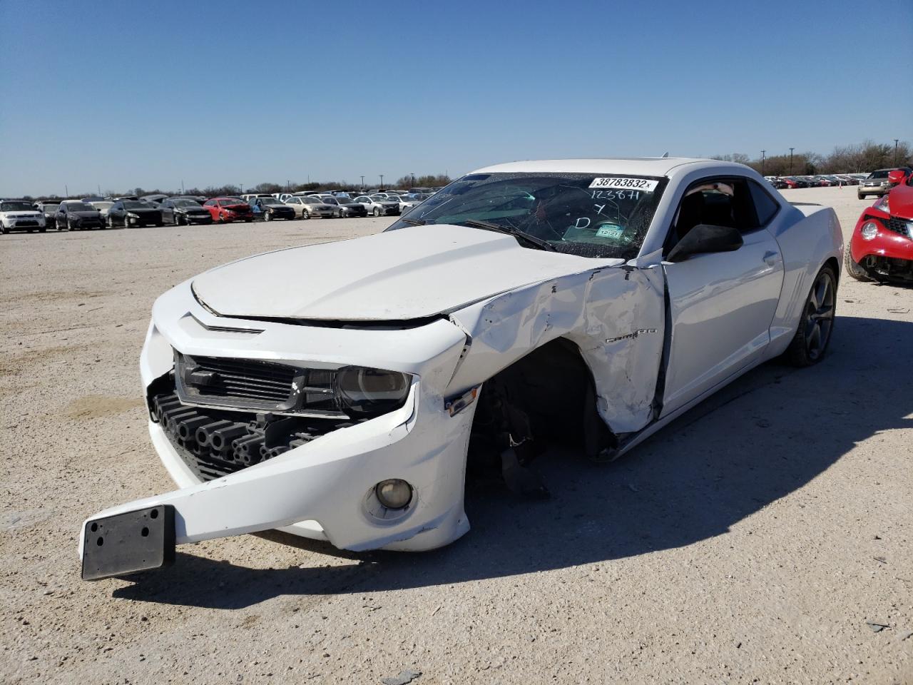 Photo 2 from auction – 2013 CHEVROLET CAMARO 2SS with VIN 2G1FK1EJ9D9130083