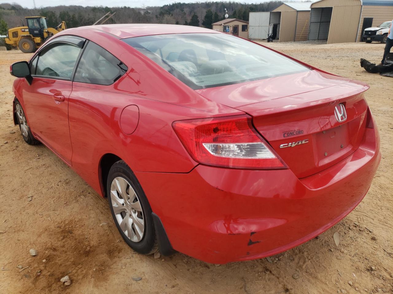 Photo 3 from auction – 2012 HONDA CIVIC LX with VIN 2HGFG3B59CH566983