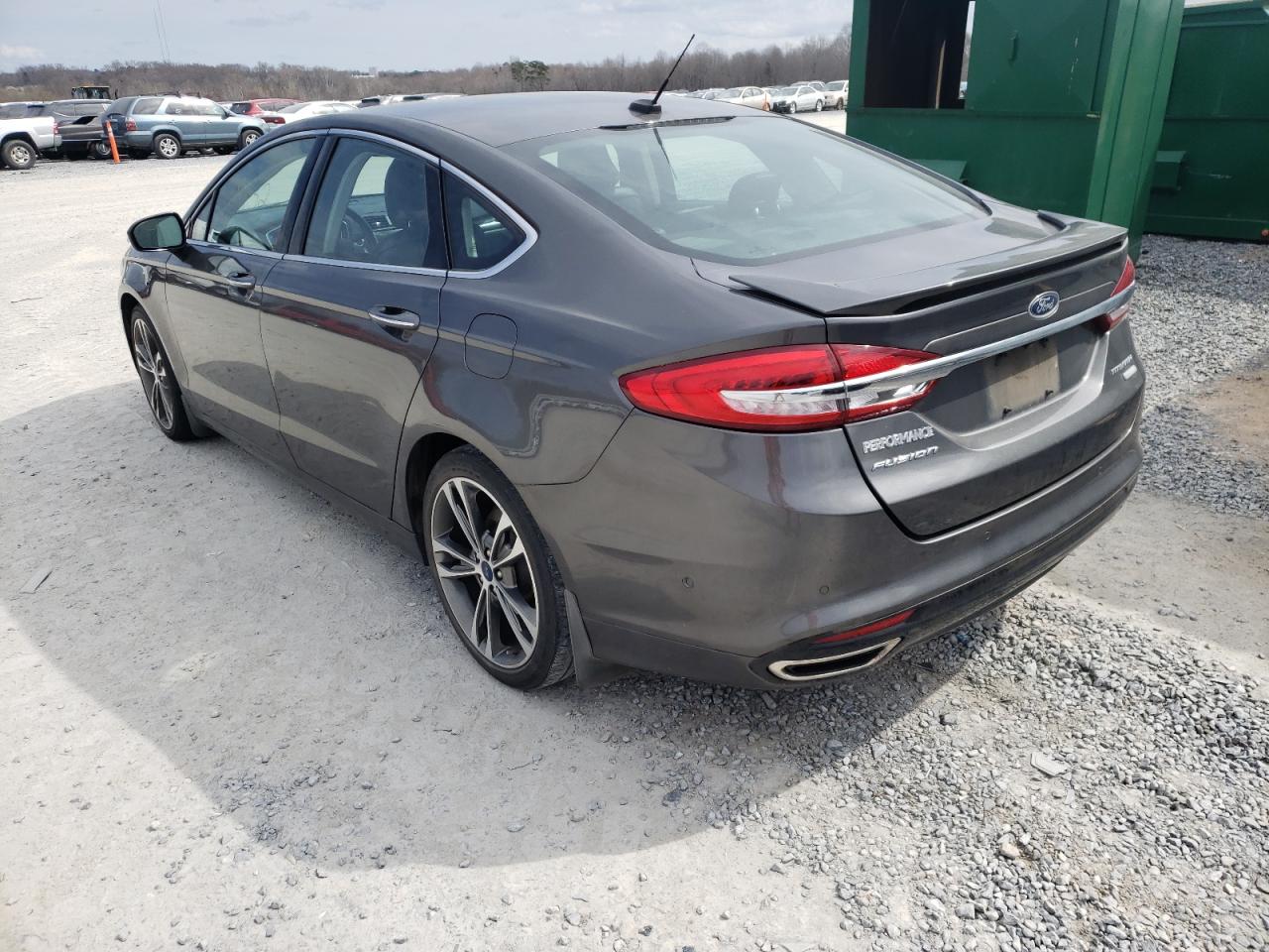 Photo 3 from auction – 2017 FORD FUSION TIT with VIN 3FA6P0K92HR161291