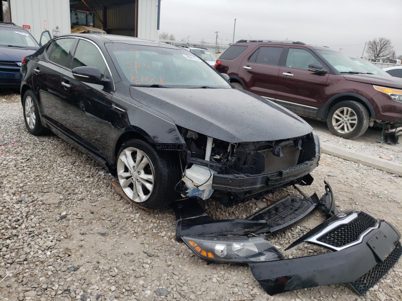 KIA OPTIMA EX 2012 with VIN 5XXGN4A75CG033694 - Photo from auction