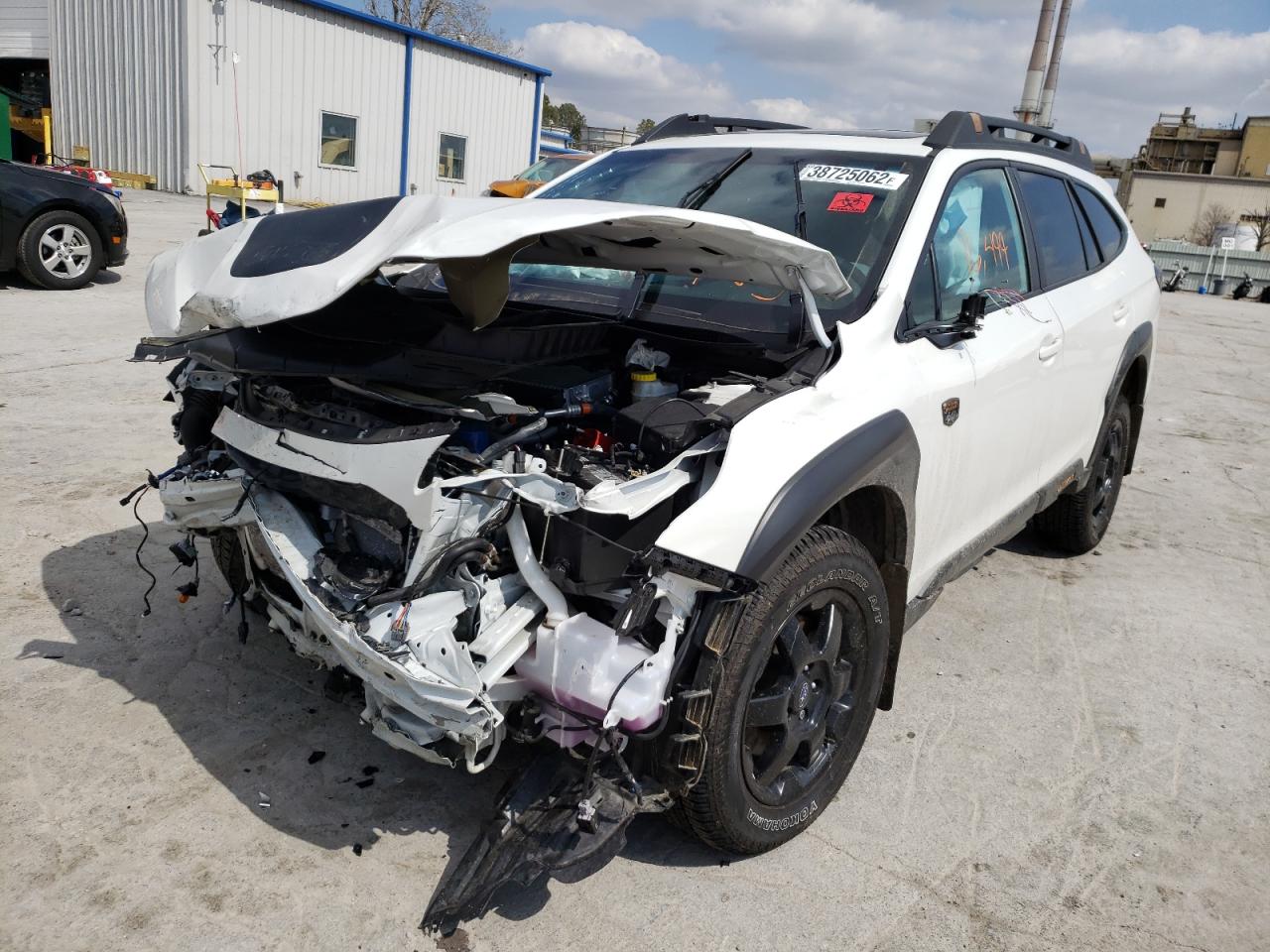 Photo 2 from auction – 2022 SUBARU OUTBACK WI with VIN 4S4BTGUD6N3119145