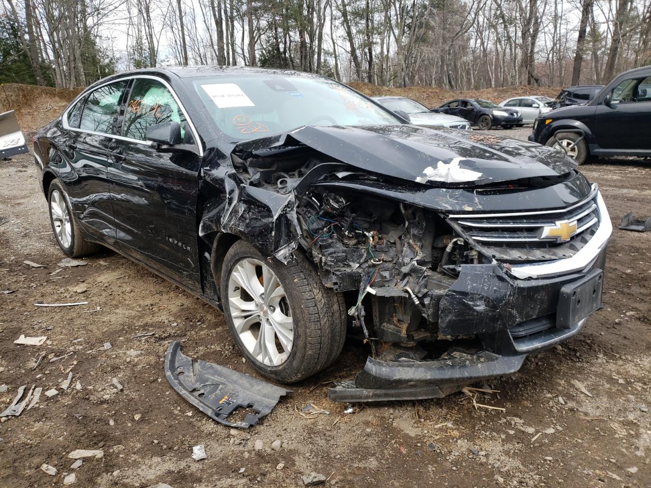 CHEVROLET IMPALA LT 2014 with VIN 2G1125S35E9182402 - Photo from auction