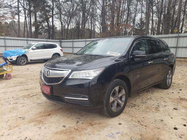 Photo 2 from auction – 2014 ACURA MDX with VIN 5FRYD4H29EB017035