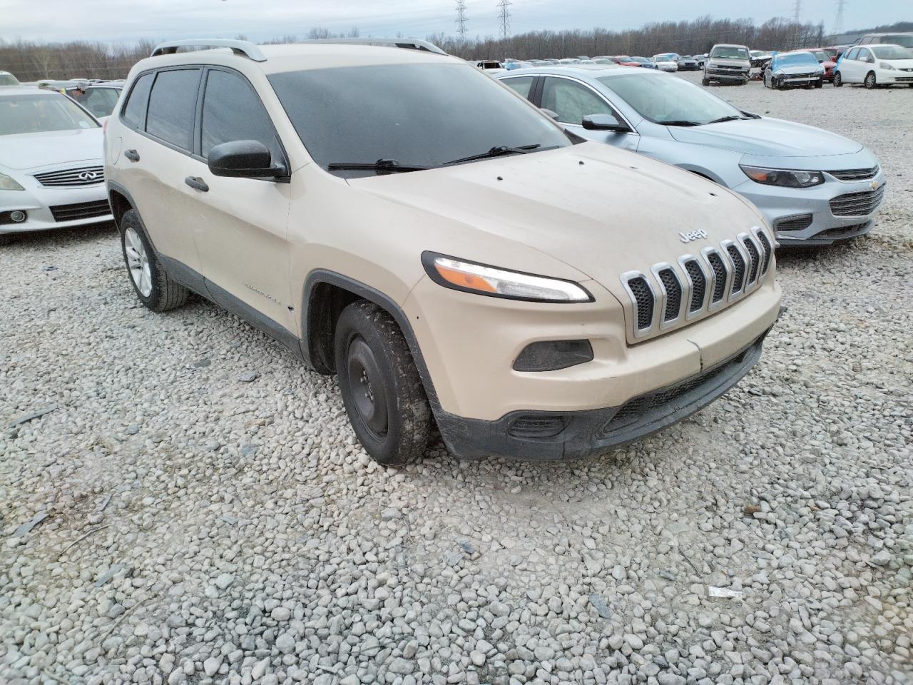 Photo 1 from auction – 2015 JEEP CHEROKEE S with VIN 1C4PJLABXFW658038