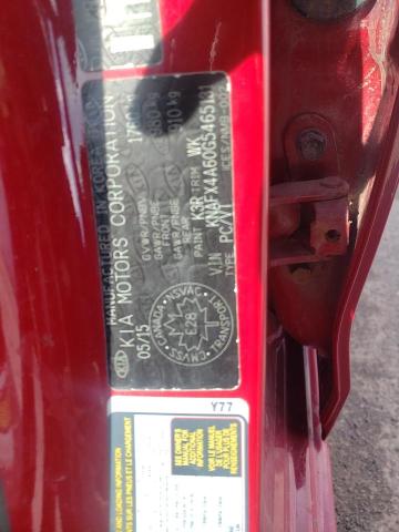 Photo 10 from auction – 2016 KIA FORTE LX with VIN KNAFX4A60G5465131