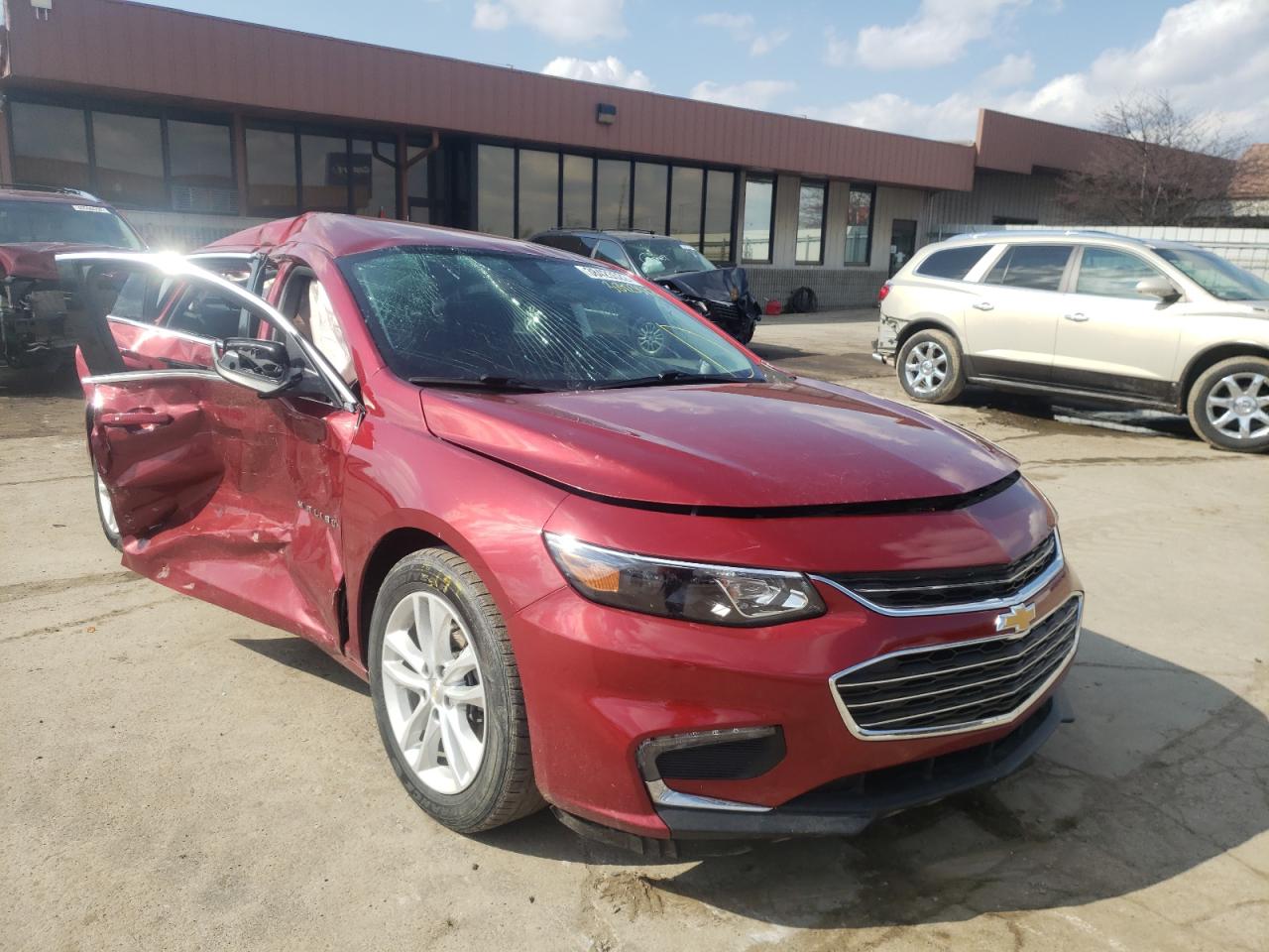CHEVROLET MALIBU LT 2018 with VIN 1G1ZD5ST2JF238746 - Photo from auction