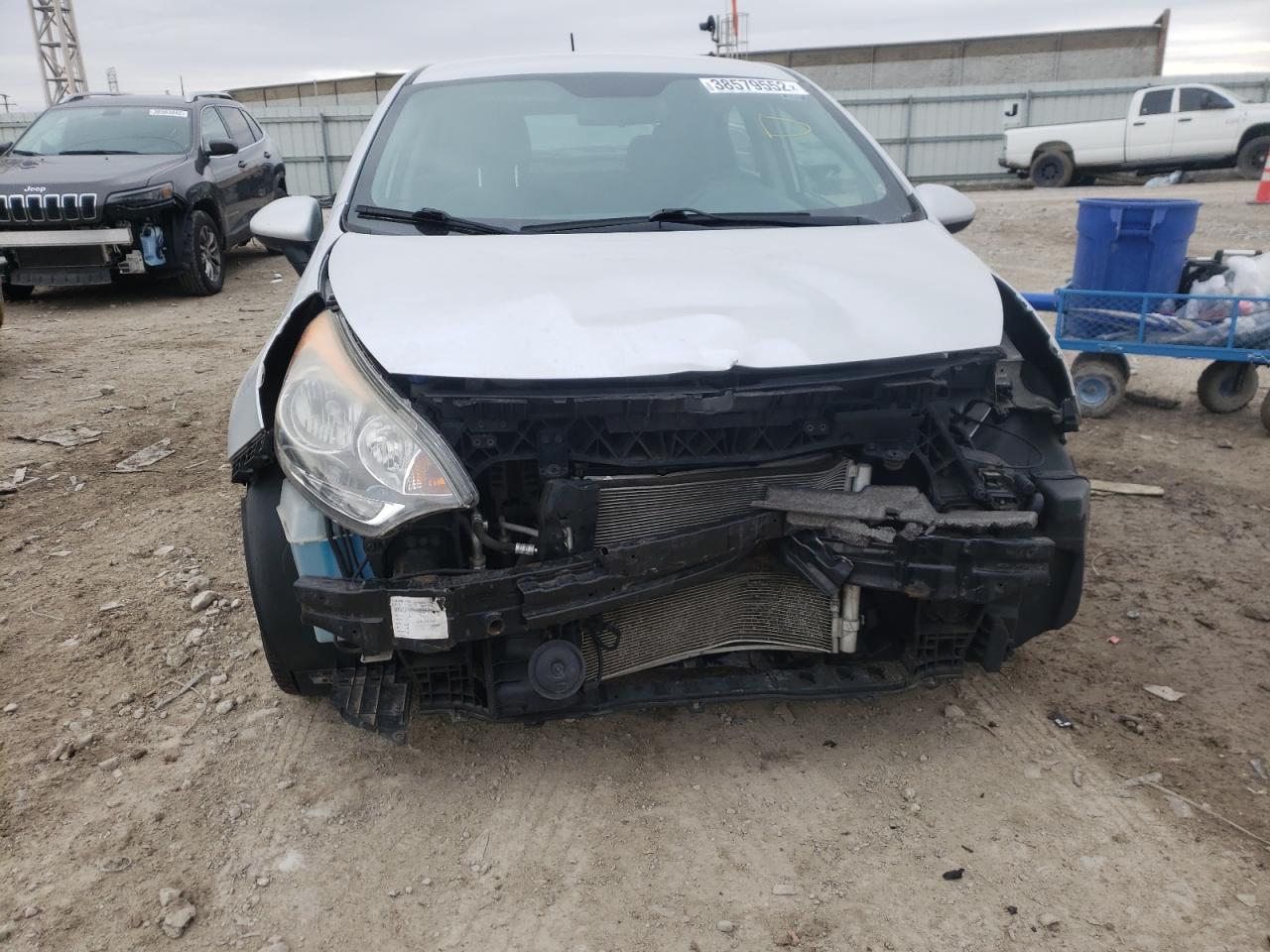 Photo 9 from auction – 2015 KIA RIO LX with VIN KNADM5A3XF6516431