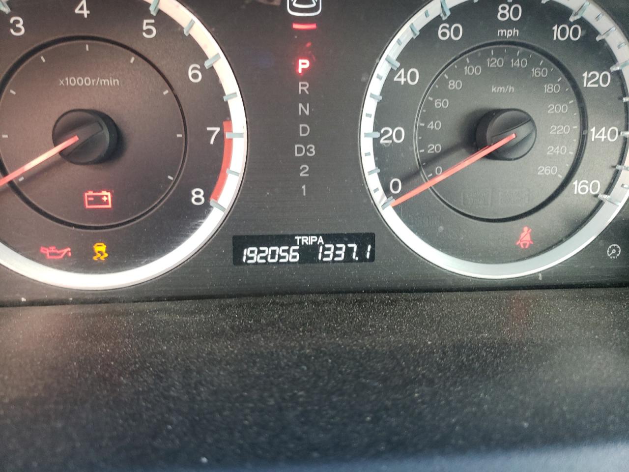 Photo 8 from auction – 2012 HONDA ACCORD EXL with VIN 1HGCP3F89CA013112