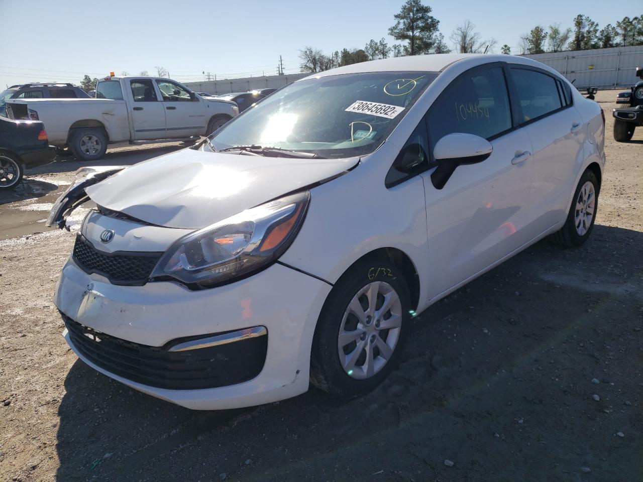 Photo 2 from auction – 2016 KIA RIO LX with VIN KNADM4A39G6596879