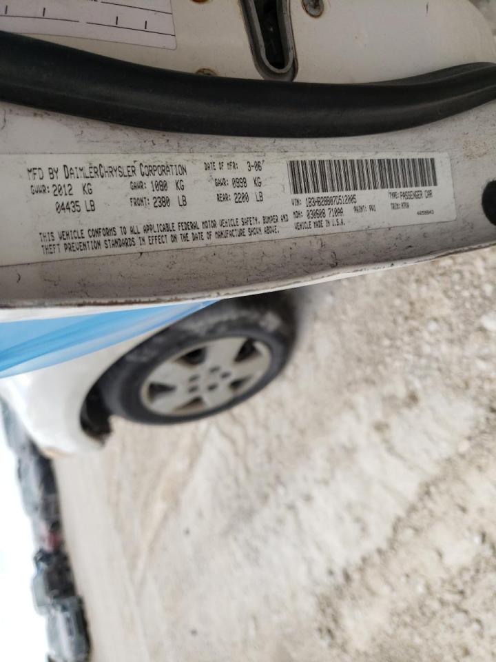 Photo 10 from auction – 2007 DODGE CALIBER with VIN 1B3HB28B07D512005