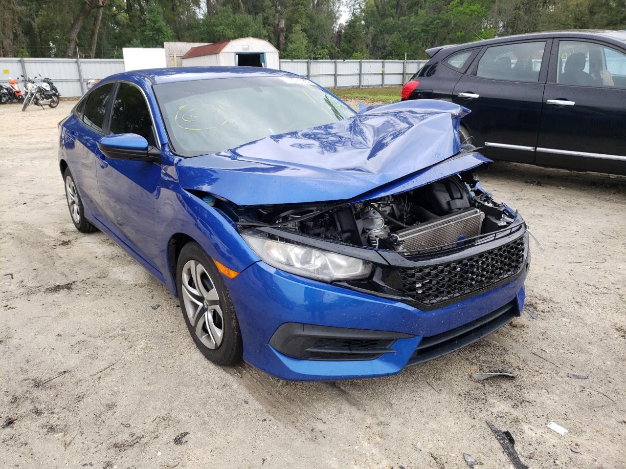 Photo 1 from auction – 2016 HONDA CIVIC LX with VIN 19XFC2F51GE007833