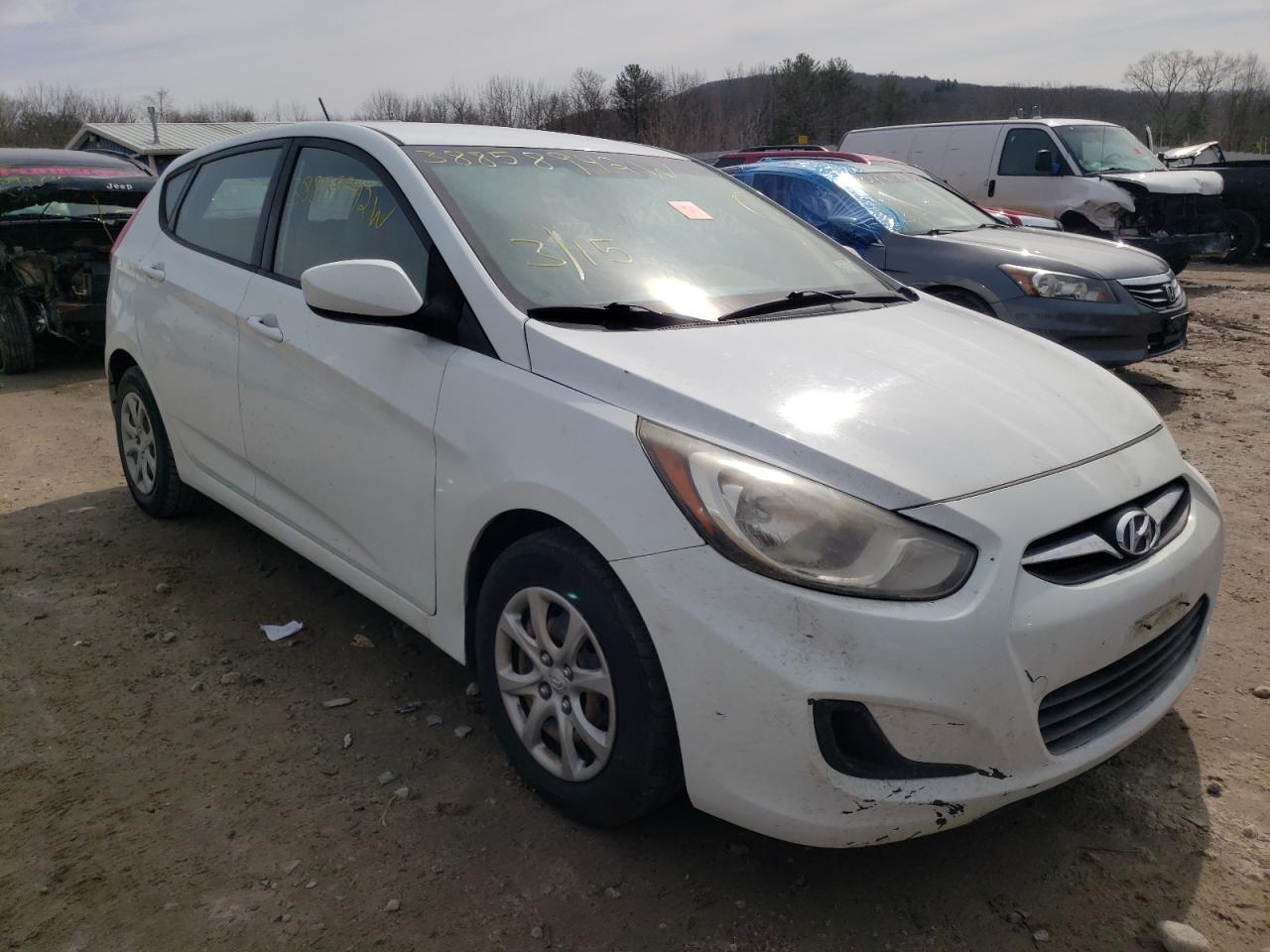 HYUNDAI ACCENT GLS 2014 with VIN KMHCT5AE9EU179016 - Photo from auction