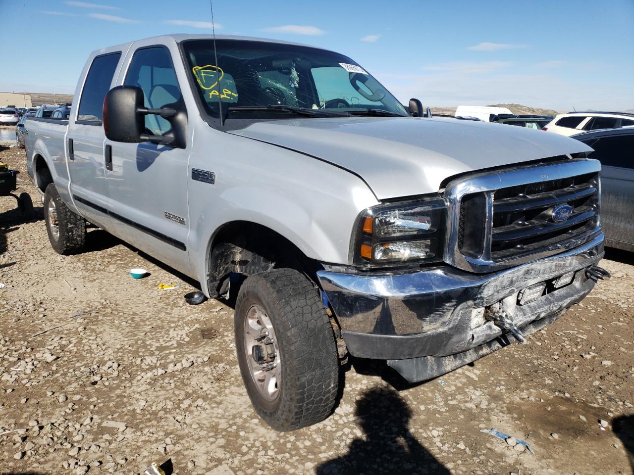 FORD F250 SUPER 2003 with VIN 1FTNW21P73ED69781 - Photo from auction