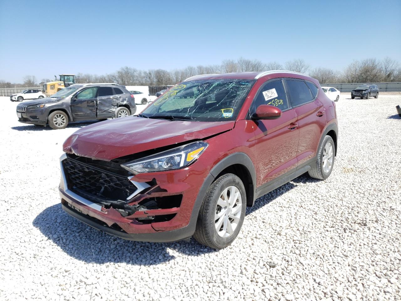 Photo 2 from auction – 2020 HYUNDAI TUCSON LIM with VIN KM8J33A49LU237352