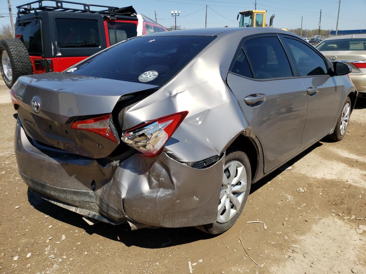 Photo 4 from auction – 2014 TOYOTA COROLLA L with VIN 5YFBURHE7EP154459