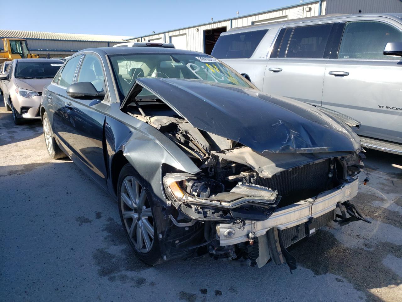 AUDI A6 PREMIUM 2013 with VIN WAUGGAFC4DN132881 - Photo from auction