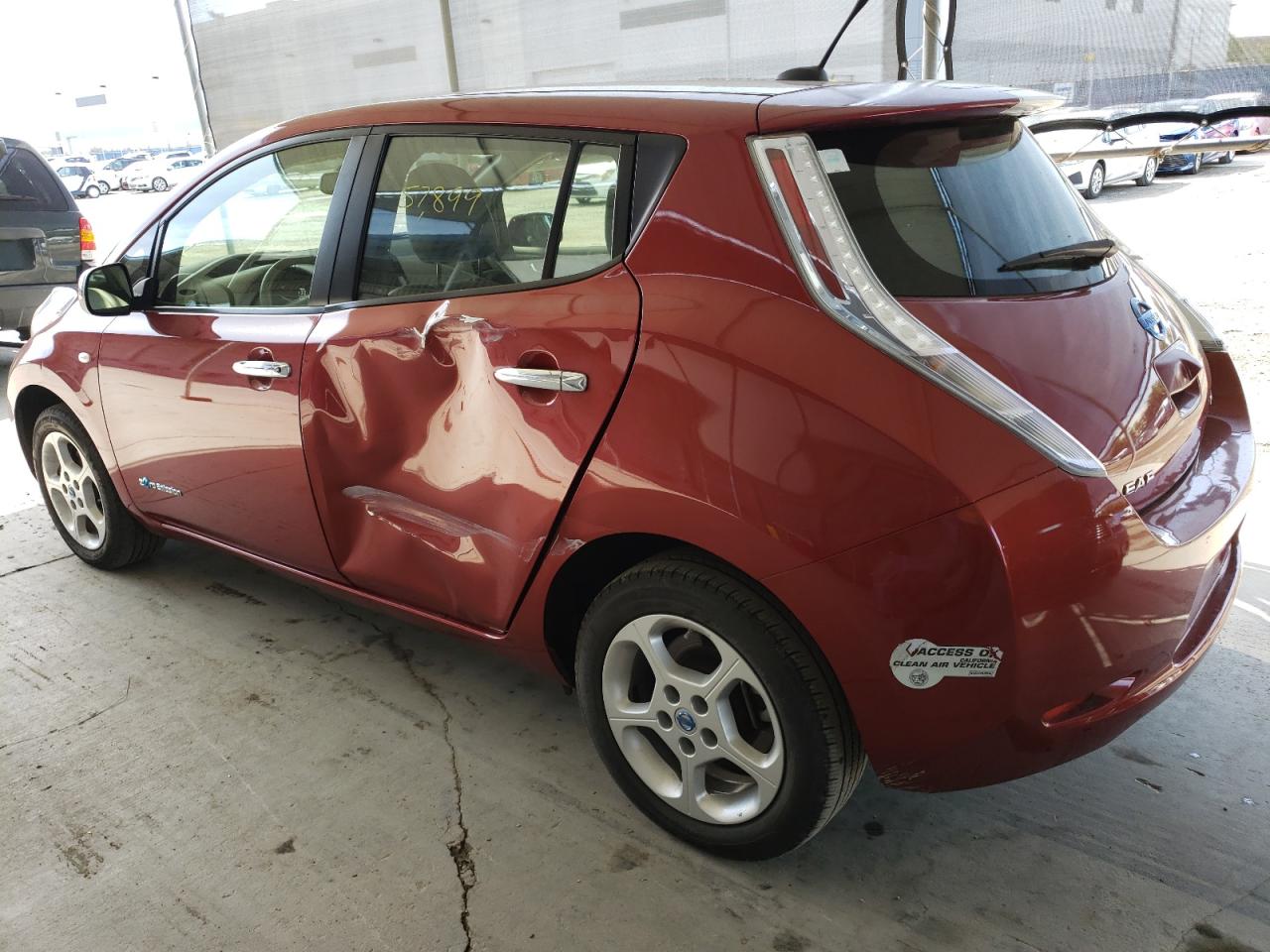 Photo 9 from auction – 2011 NISSAN LEAF SV with VIN JN1AZ0CP3BT008052
