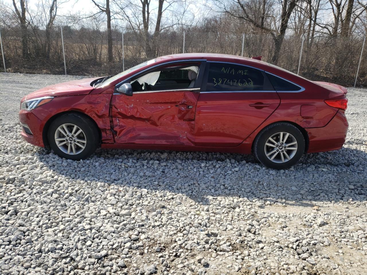 Photo 10 from auction – 2015 HYUNDAI SONATA SE with VIN 5NPE24AF6FH129690