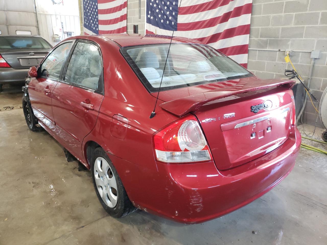 Photo 3 from auction – 2008 KIA SPECTRA EX with VIN KNAFE121385509387