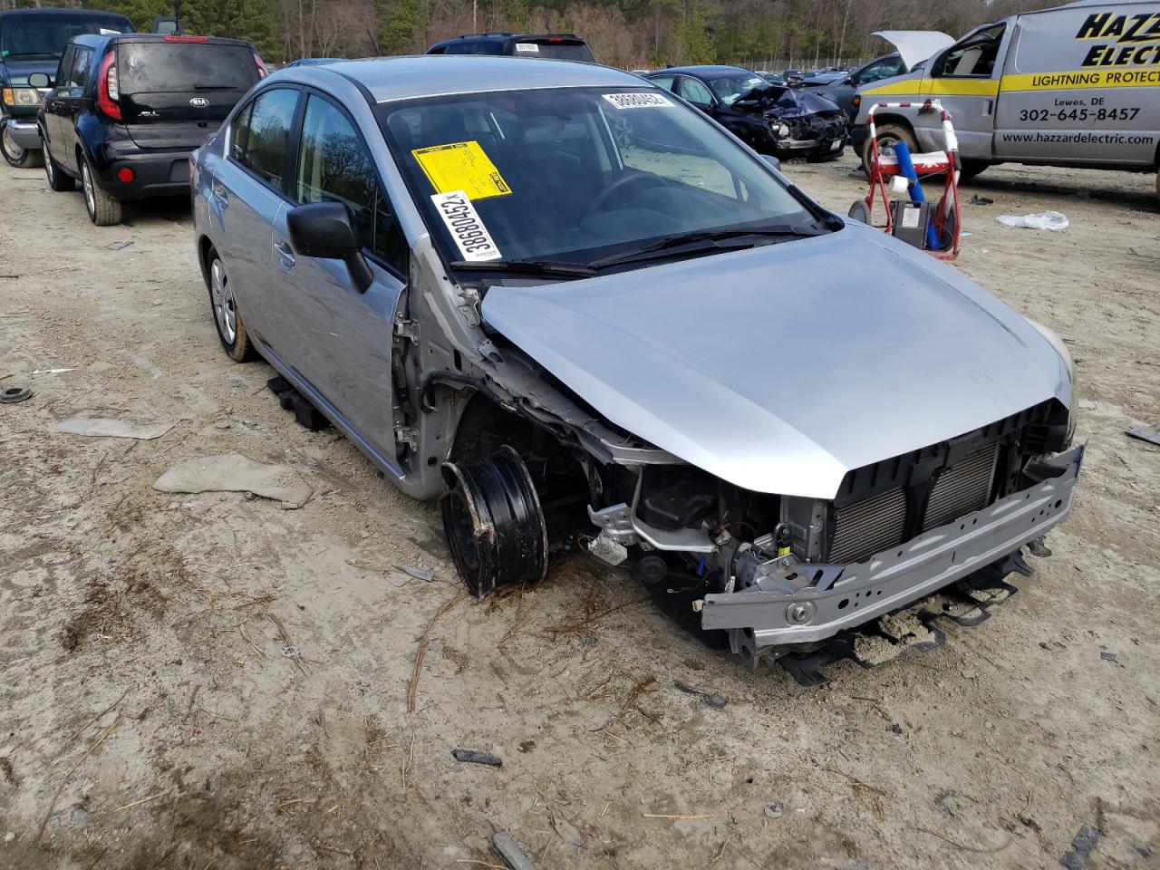 SUBARU IMPREZA 2013 with VIN JF1GJAA69DH020765 - Photo from auction