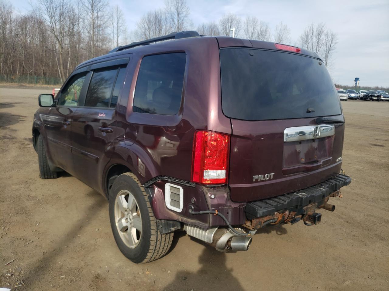 Photo 3 from auction – 2011 HONDA PILOT EXL with VIN 5FNYF4H52BB074226