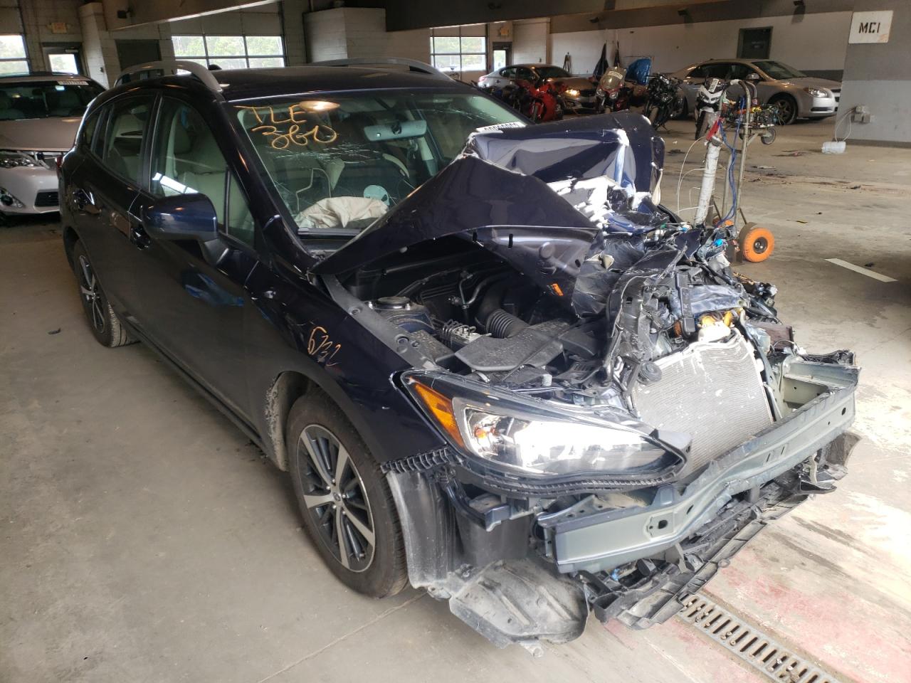 SUBARU IMPREZA PR 2019 with VIN 4S3GTAC67K3754946 - Photo from auction