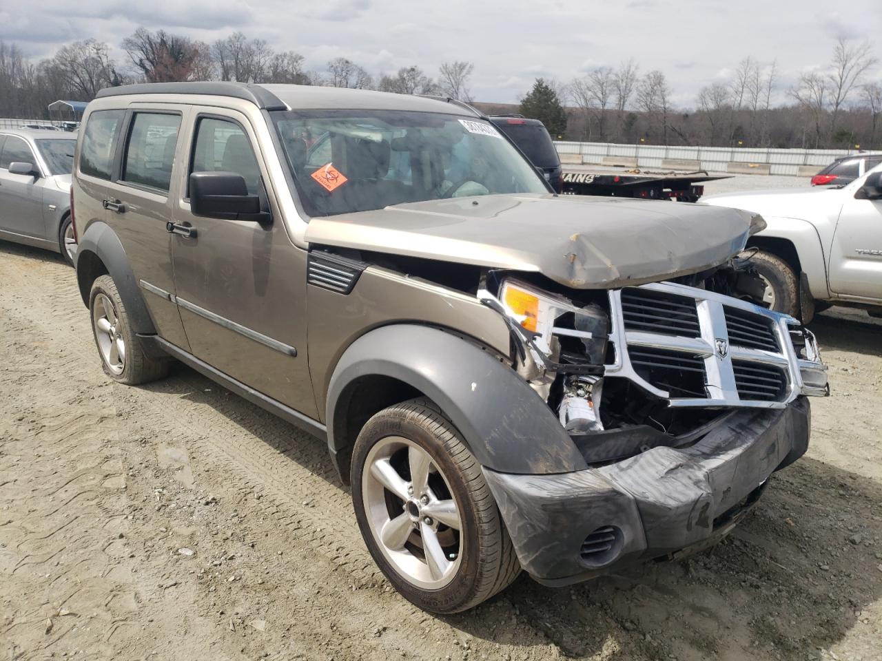 DODGE NITRO SXT 2007 with VIN 1D8GT28K17W590211 - Photo from auction