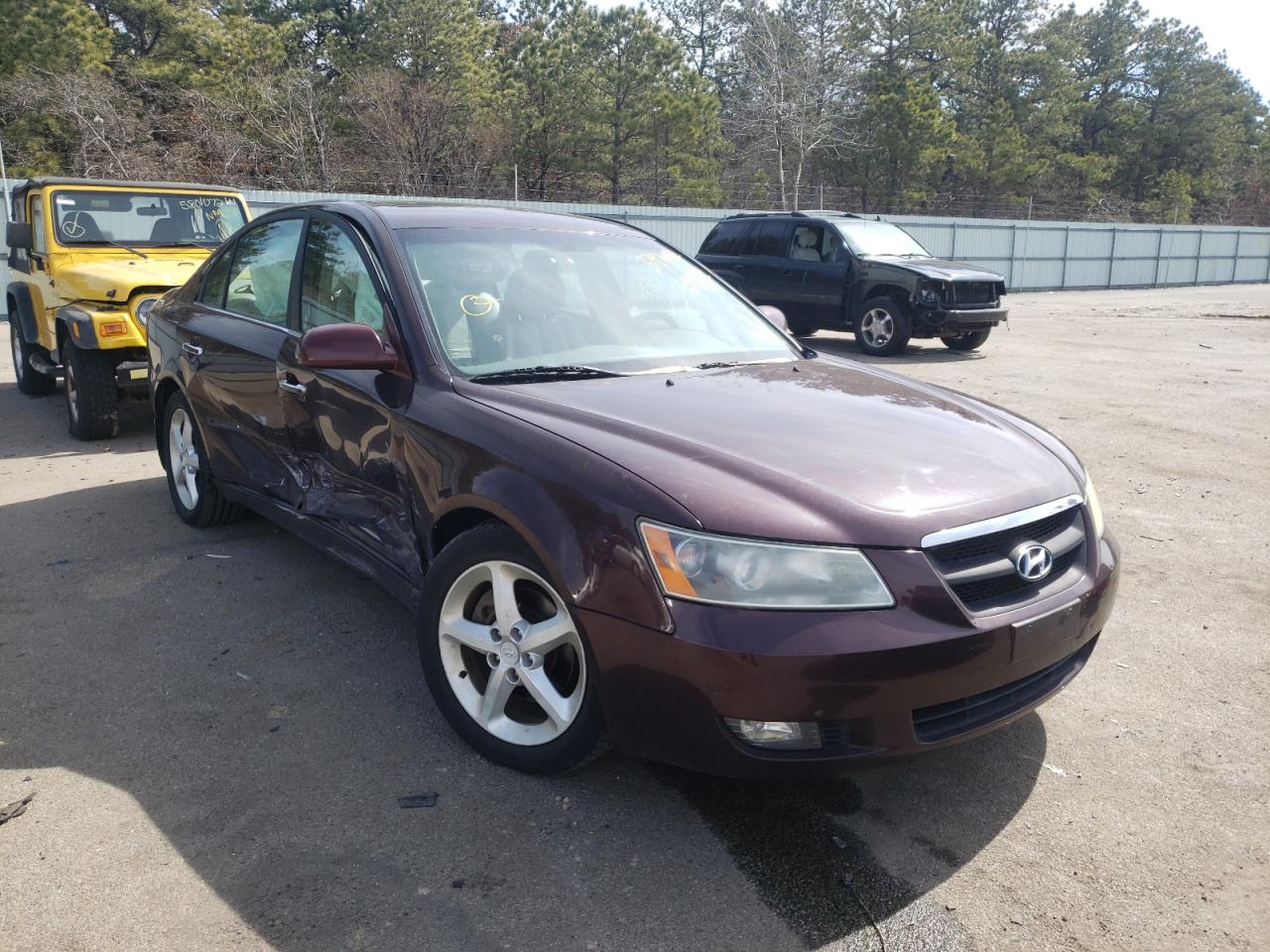 HYUNDAI SONATA GLS 2006 with VIN 5NPEU46FX6H019972 - Photo from auction