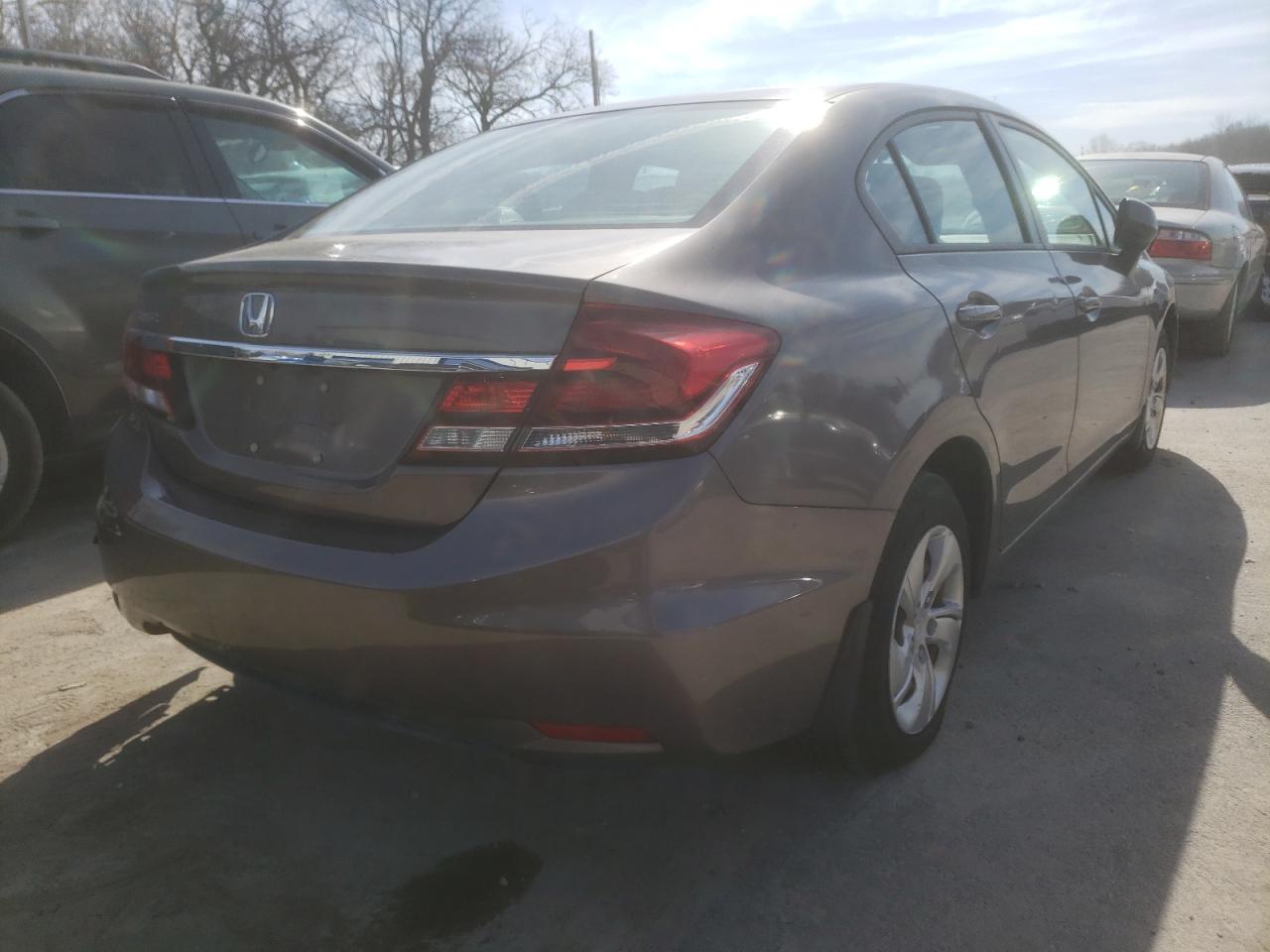 Photo 4 from auction – 2013 HONDA CIVIC LX with VIN 2HGFB2F53DH588904