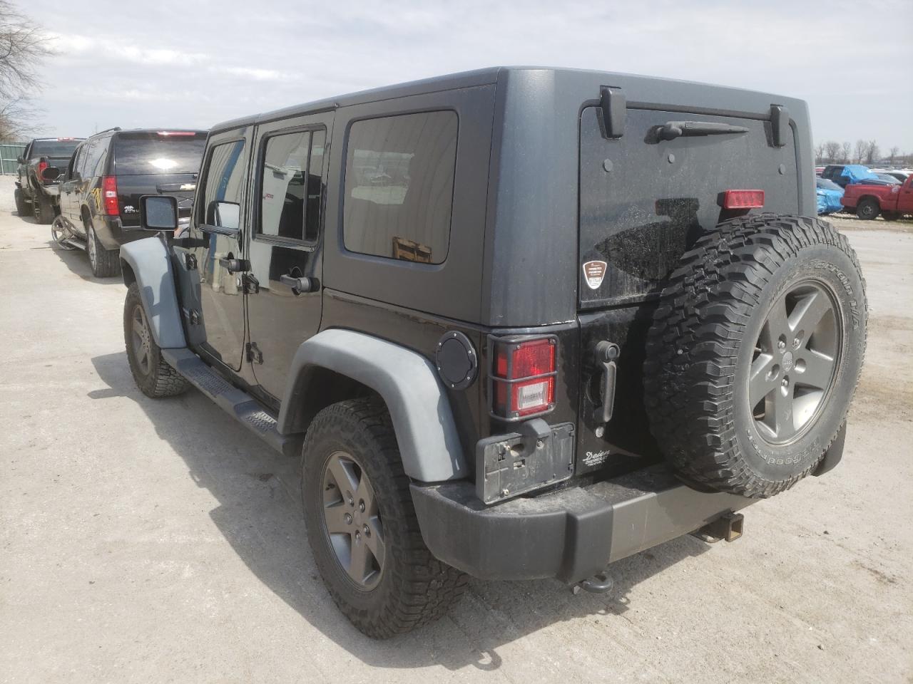 Photo 3 from auction – 2010 JEEP WRANGLER U with VIN 1J4BA3H17AL227572