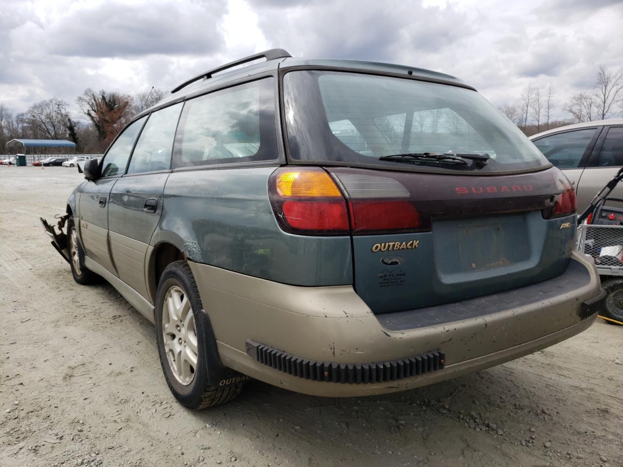 Photo 3 from auction – 2000 SUBARU LEGACY OUT with VIN 4S3BH6751Y7638203