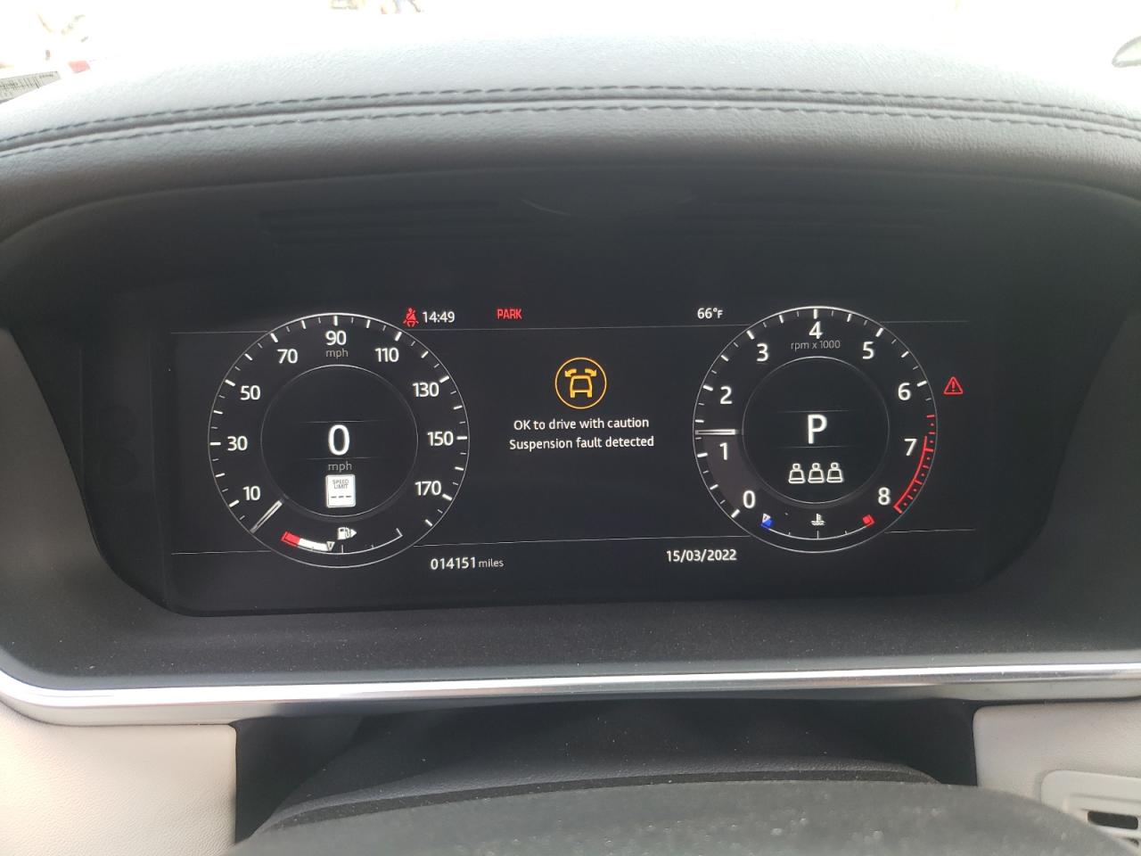 Photo 8 from auction – 2021 LAND ROVER RANGE ROVE with VIN SALGS5SE0MA425323