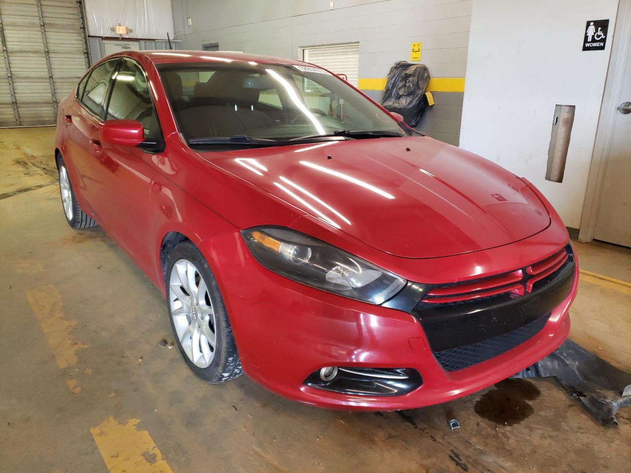 DODGE DART SXT 2013 with VIN 1C3CDFBH9DD698862 - Photo from auction