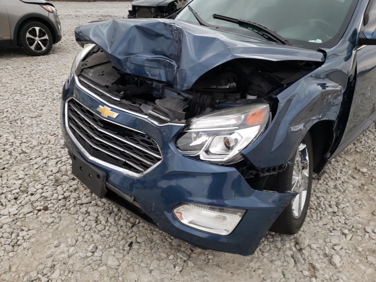 Photo 9 from auction – 2016 CHEVROLET EQUINOX LT with VIN 2GNALCEK0G6268496