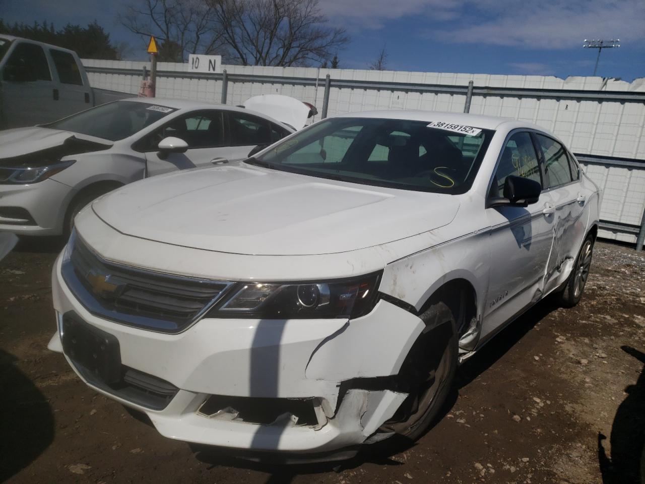 Photo 2 from auction – 2016 CHEVROLET IMPALA LS with VIN 1G11Z5SAXGU162596