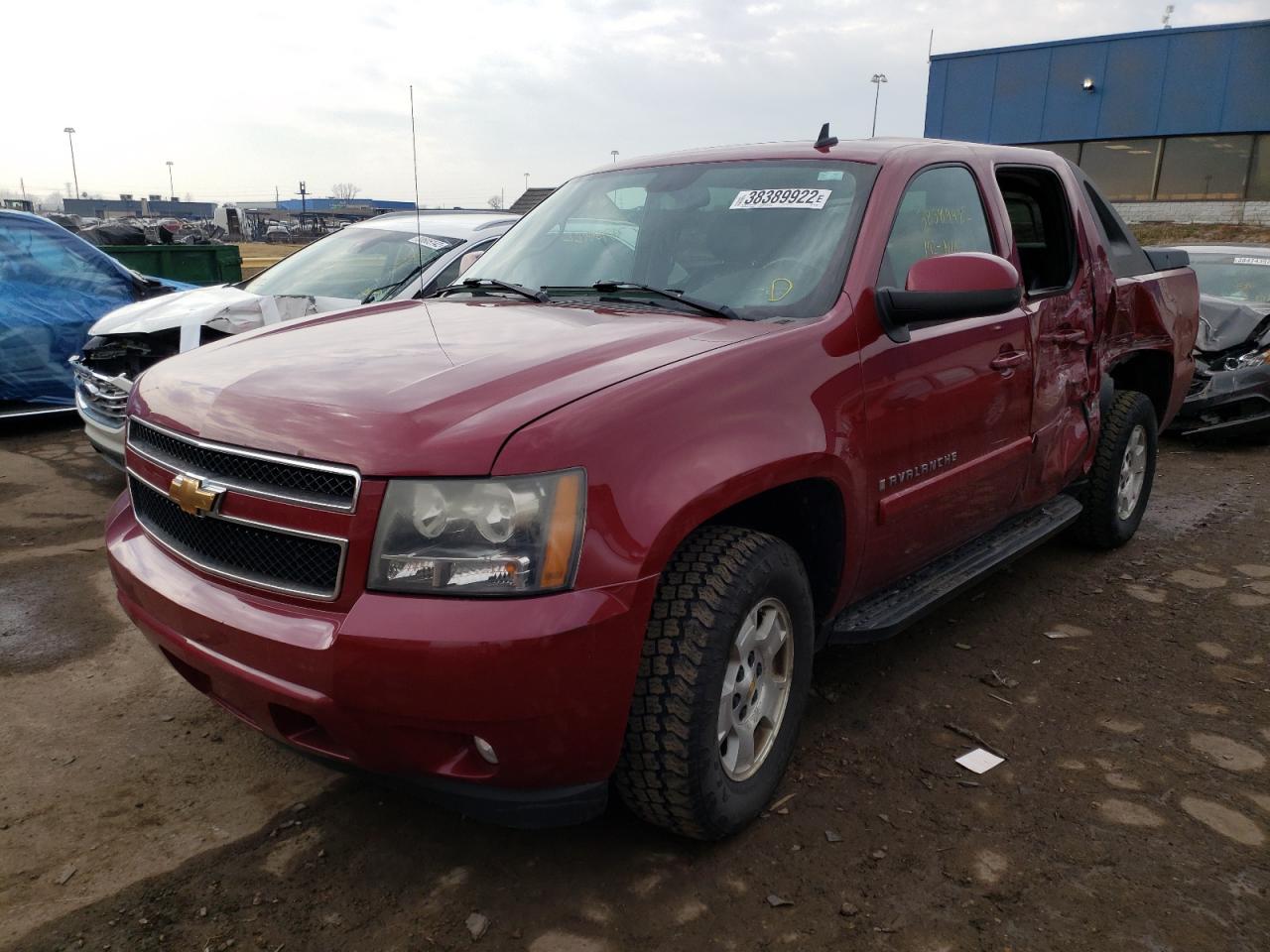 Photo 2 from auction – 2007 CHEVROLET AVALANCHE with VIN 3GNFK12337G121300